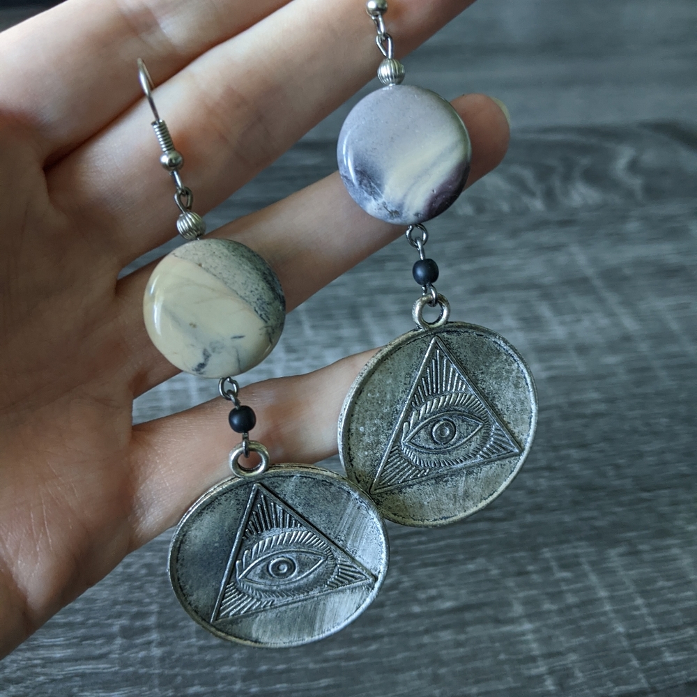 Eye of Providence earrings